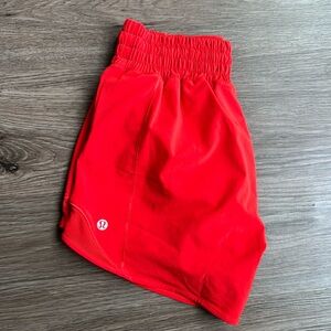 Lululemon “Hotty Hot High-Rise Lined Short 4”